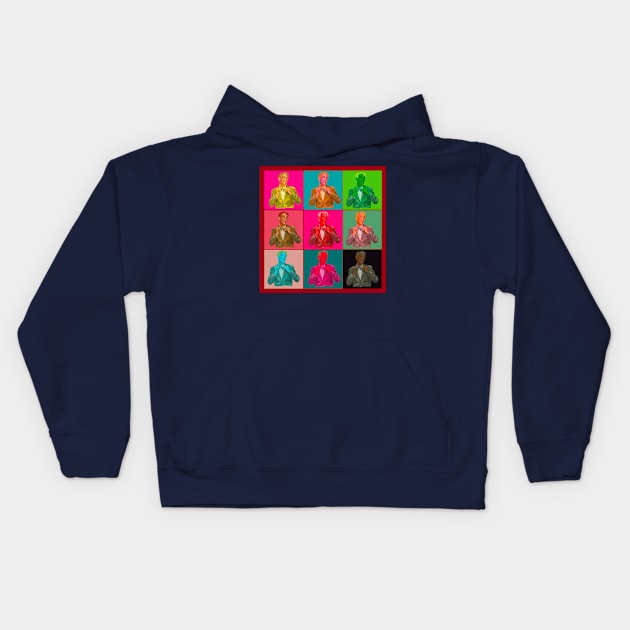 15 Minutes of Nye Kids Hoodie by TechnoRetroDads